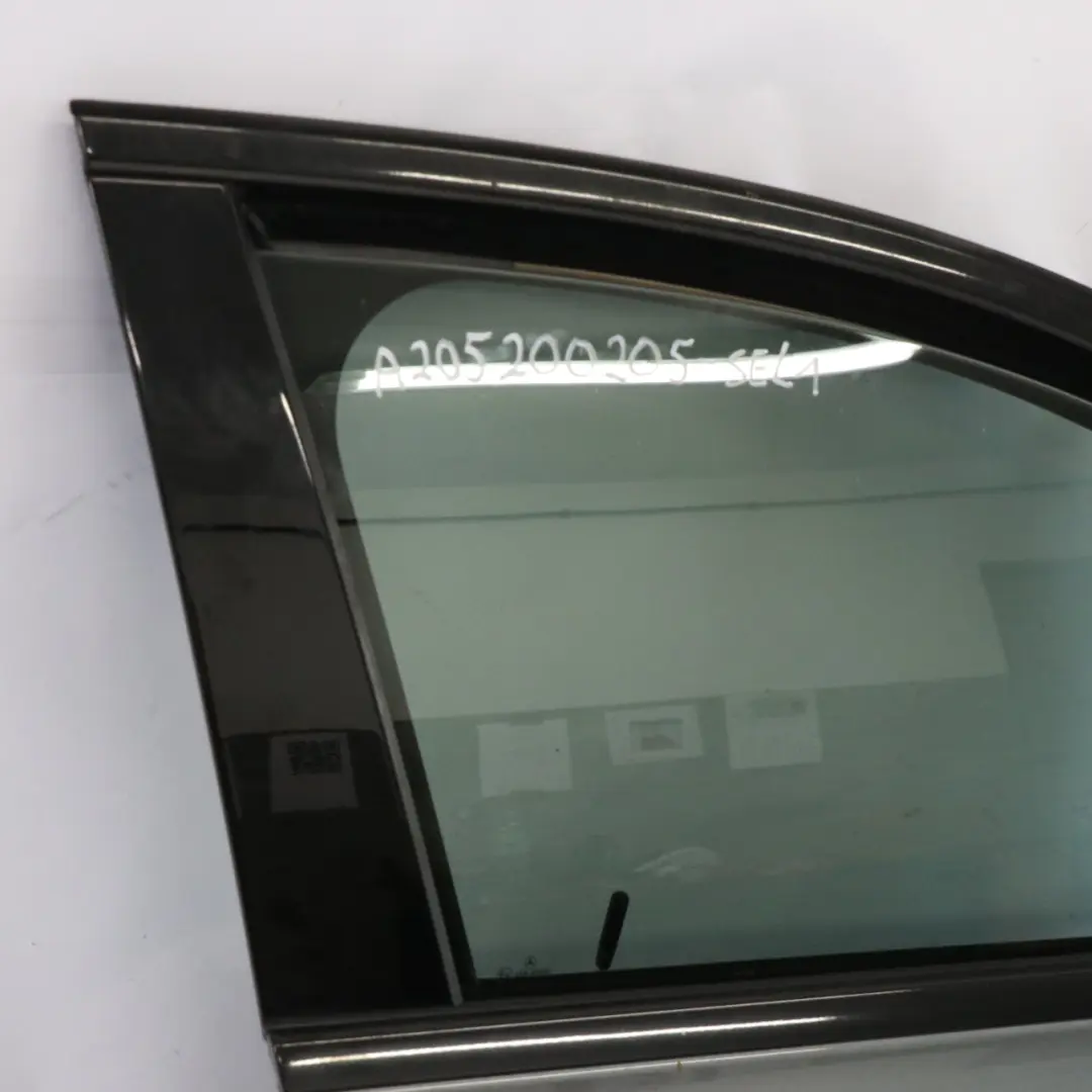 Mercedes W205 Door Front Right O/S Selenite Grey Metallic - 992 - SKU A2057200205-SEL1 - Part number A2057200205
