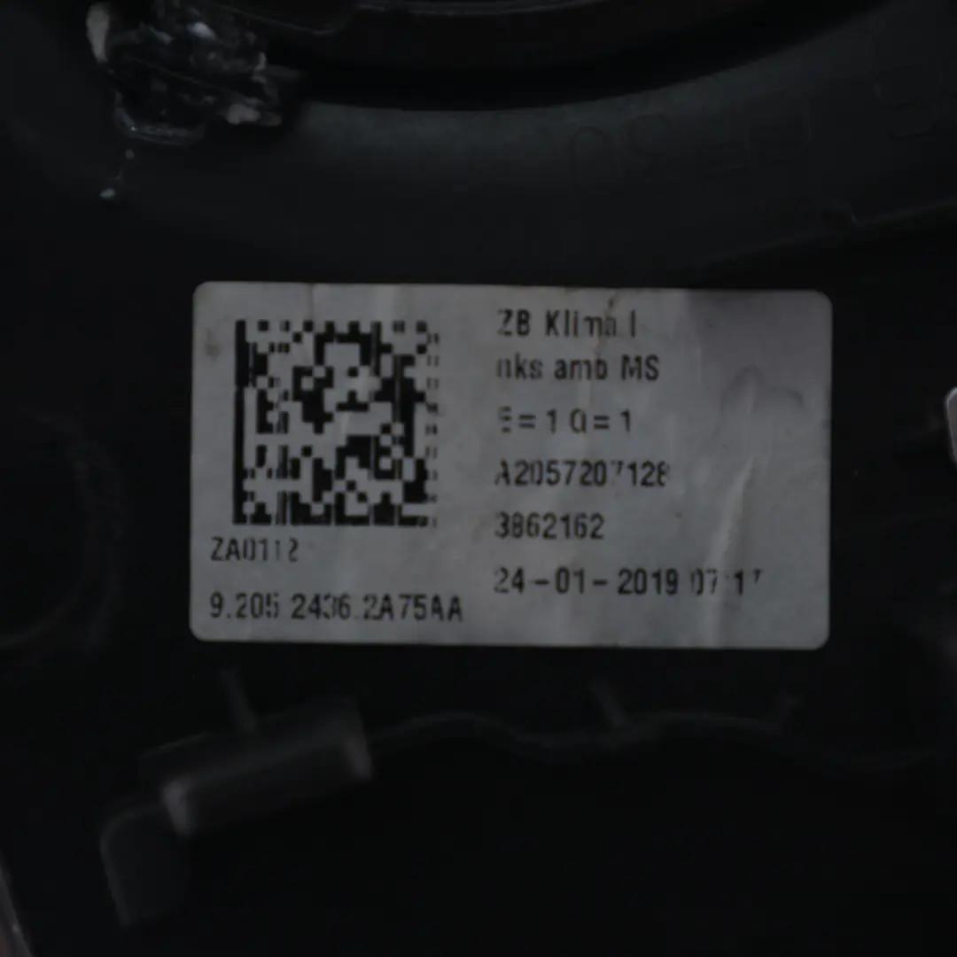 Mercedes C205 Osłona Maskownica Głośnika Drzwi Lewy Przód - SKU A2057207128 - Numer Części A2057207128