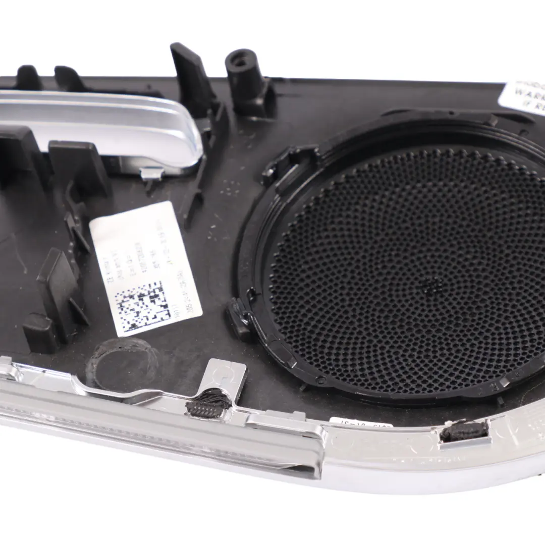 Speaker Cover Trim Door Card Front Right O/S Panel to Mercedes C205 with Part number A2057208228 Mercedes C205 Speaker Cover Trim Door Card Front Right O/S Panel - SKU A2057208228 - Part number A2057208228