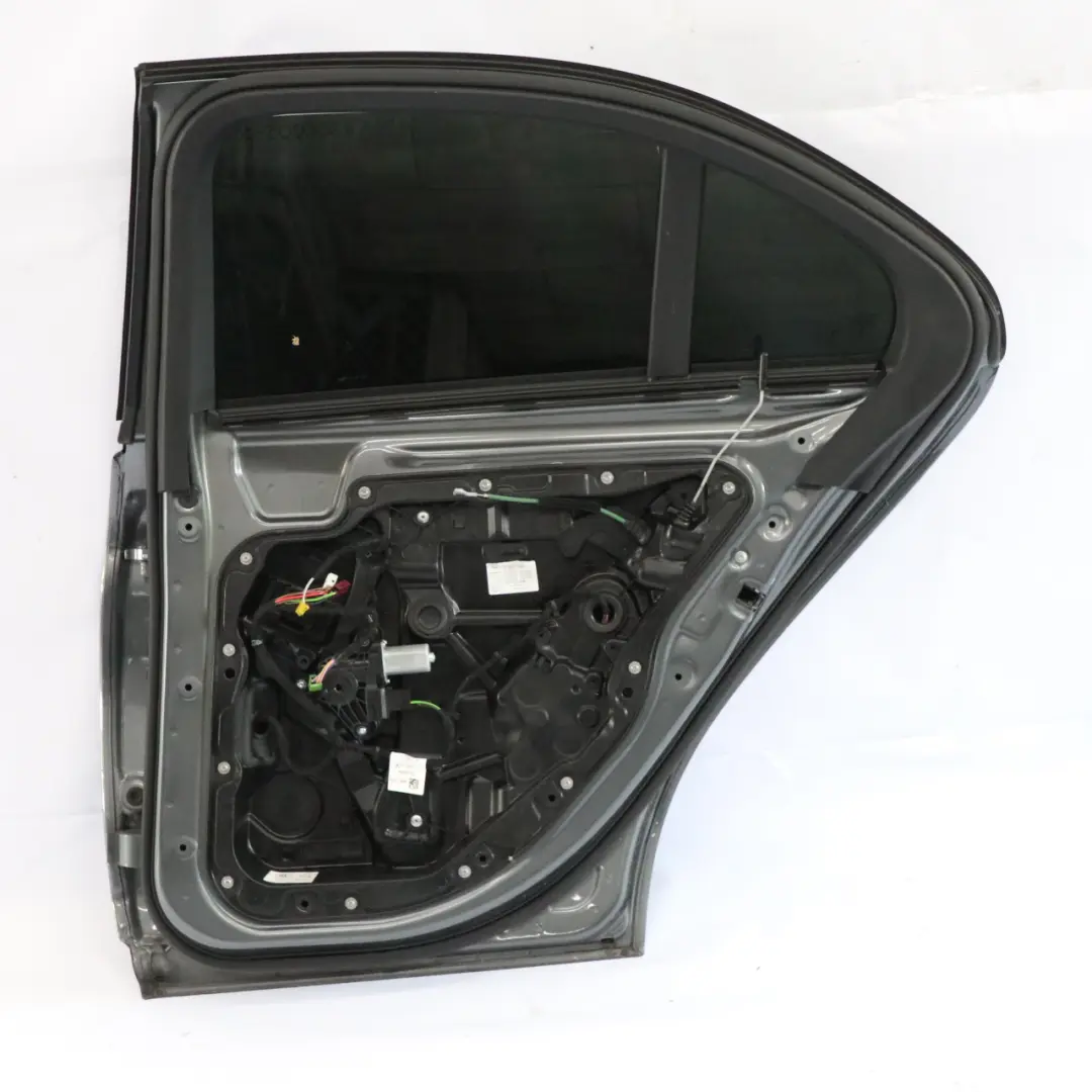 Mercedes W205 Door Rear Right O/S Selenite Grey Metallic - 992 - SKU A2057300205-SEL2 - Part number A2057300205