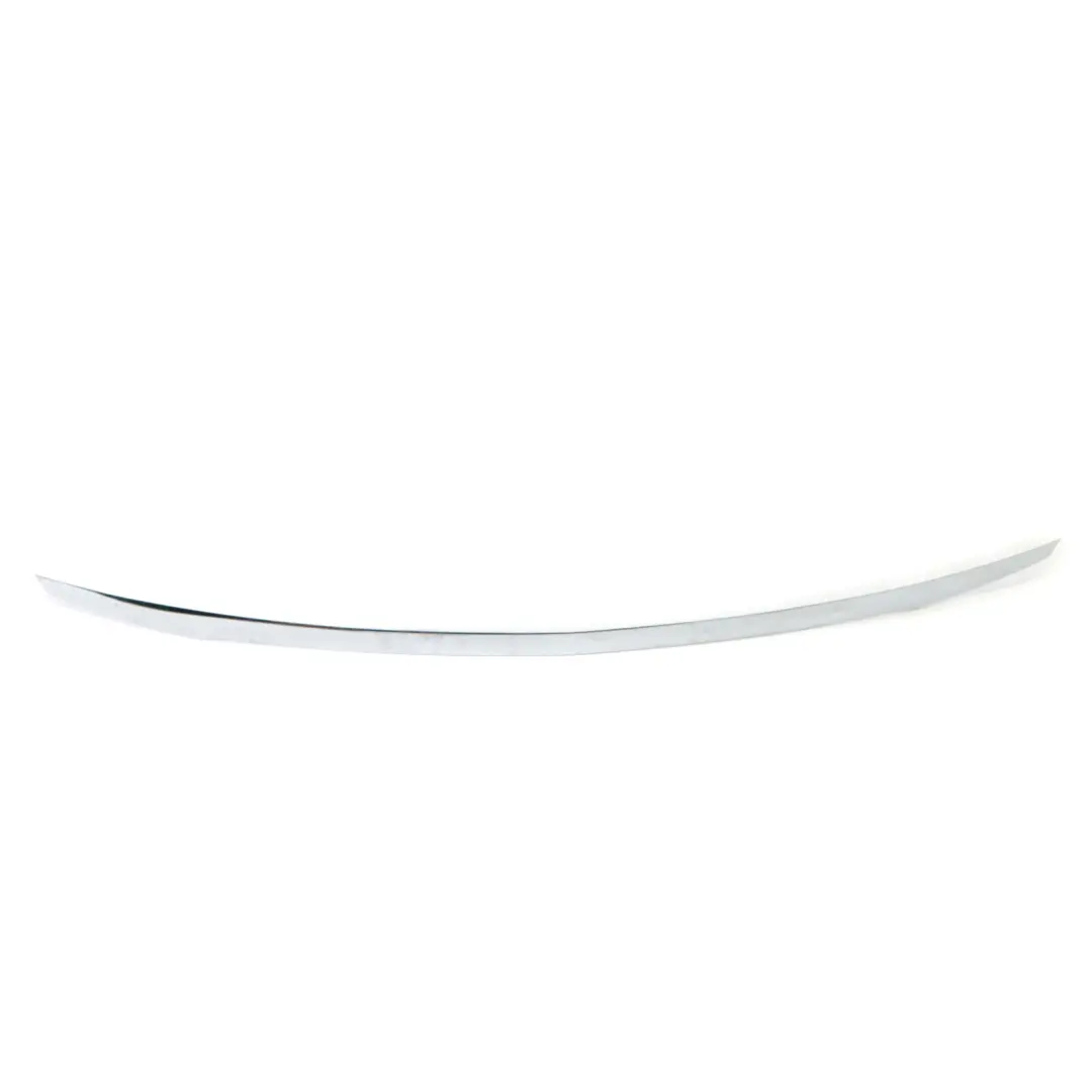 Mercedes W205 Rear Spoiler Boot Trunk Lid Trim Panel Moulding Chrome - SKU A2057430082 - Part number A2057430082