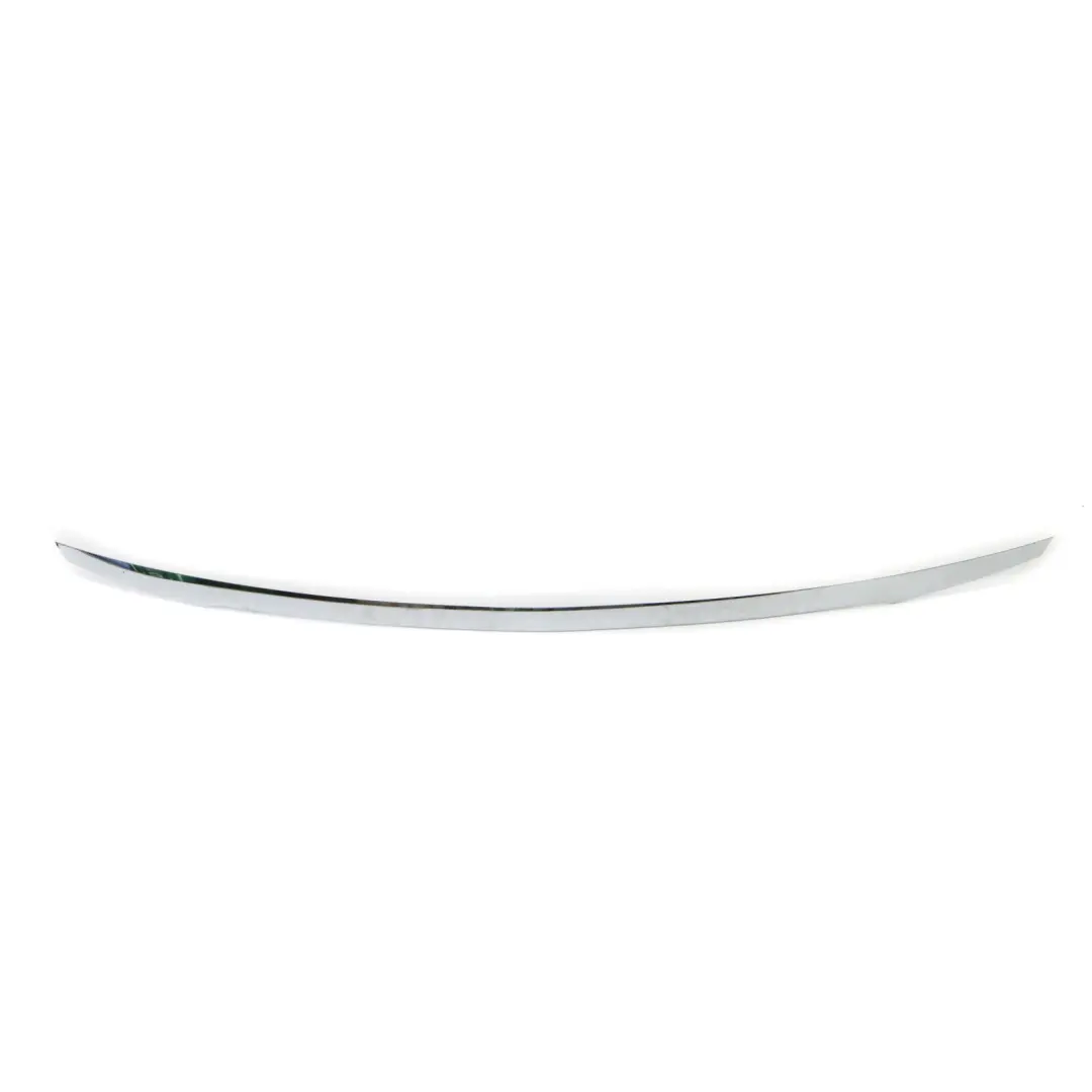Mercedes W205 Rear Spoiler Boot Trunk Lid Trim Panel Moulding Chrome - SKU A2057430082 - Part number A2057430082