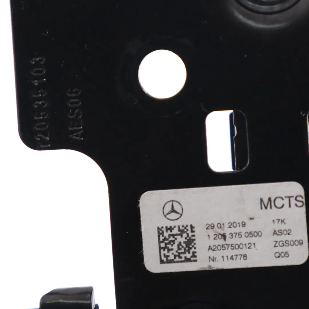 Mercedes A205 Convertible Folding Top Cover Hinge Left - SKU A2057500121 - Part number A2057500121