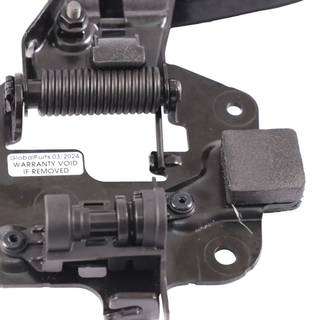 Folding Top Cover Hinge Left to Mercedes A205 Convertible with Part number A2057500121 Mercedes A205 Convertible Folding Top Cover Hinge Left - SKU A2057500121 - Part number A2057500121