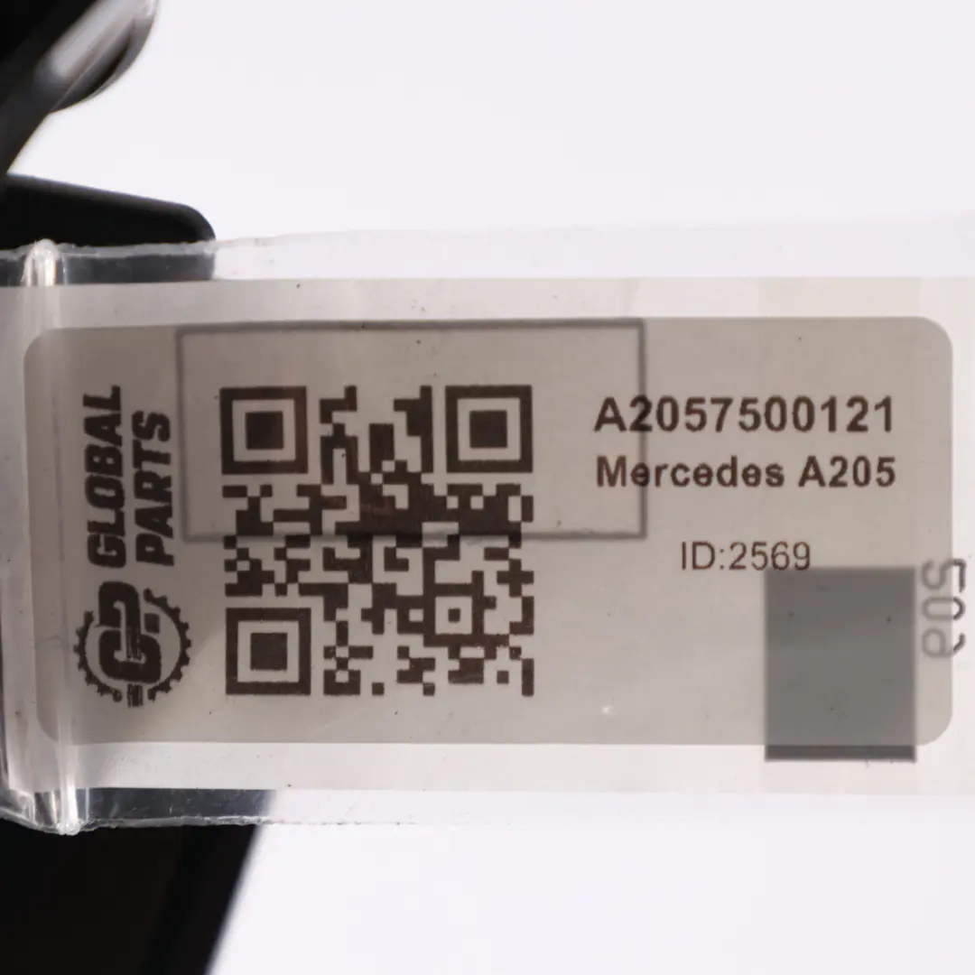 Mercedes A205 Convertible Folding Top Cover Hinge Left - SKU A2057500121 - Part number A2057500121