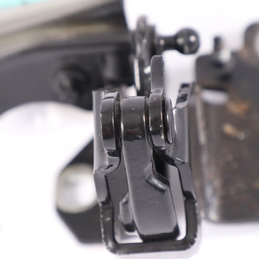 Mercedes A205 Cabrio Trunk Lid Hinge Left N/S Obsidian Black - 197 A2057501128 - SKU A2057507300-OB - Part number A2057507300