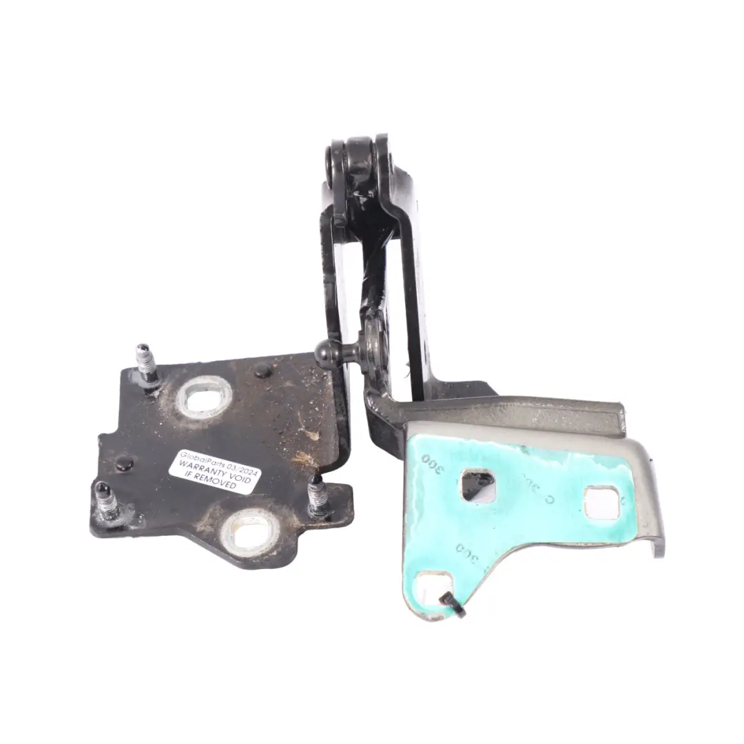 Mercedes A205 Cabrio Trunk Lid Hinge Left N/S Obsidian Black - 197 A2057501128 - SKU A2057507300-OB - Part number A2057507300