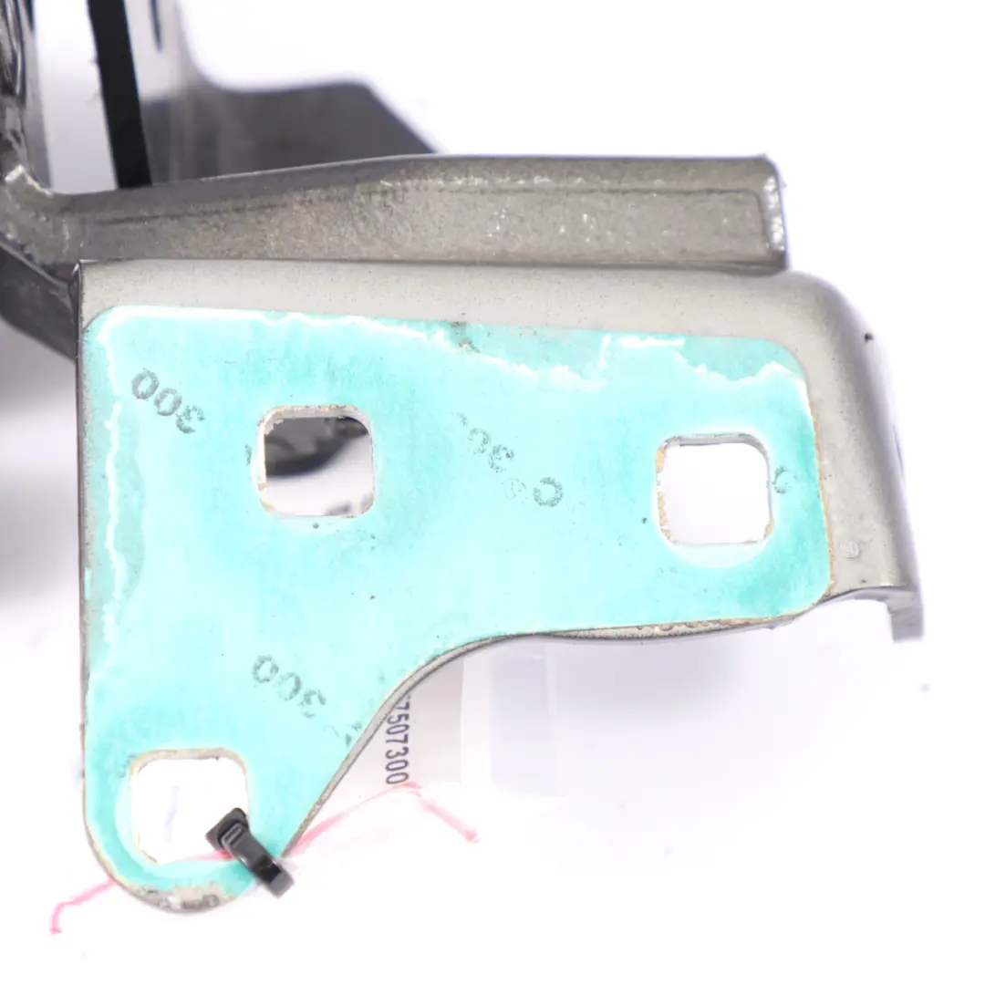 Mercedes A205 Cabrio Trunk Lid Hinge Left N/S Obsidian Black - 197 A2057501128 - SKU A2057507300-OB - Part number A2057507300