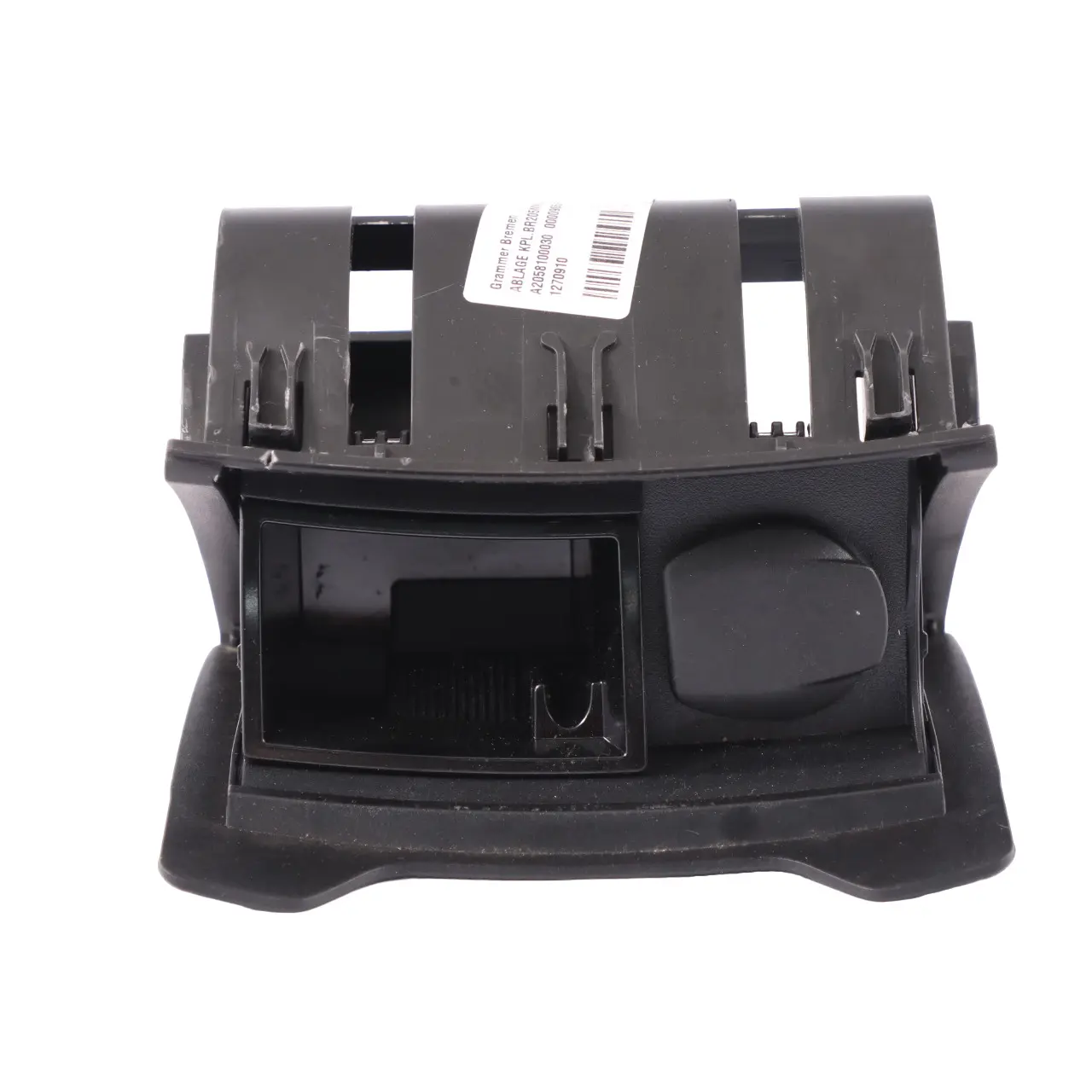 Cendrier Mercedes A205 Console centrale Rangement arrière Allume-cigare Noir