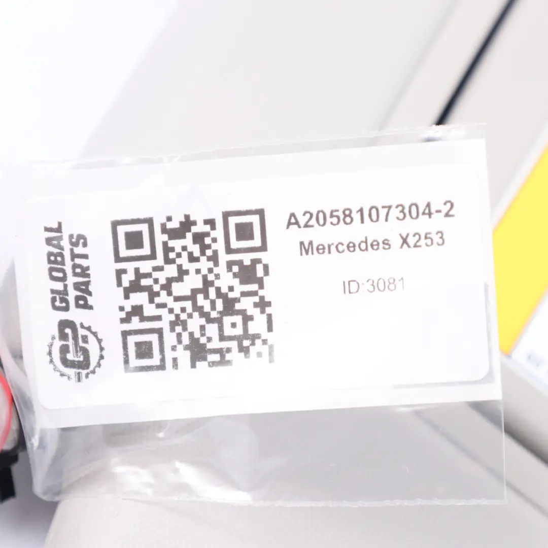  Sun Visor Mercedes x253 Sunvisior Mirror Left Label Grey - SKU A2058107304-2 - Part number A2058107304