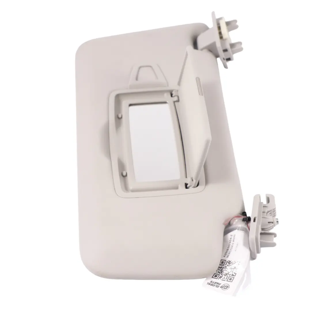 Mercedes X253 Sun Visor Mirror Panel Sunvisor Right O/S Cover Grey - SKU A2058107404-2 - Part number A2058107404