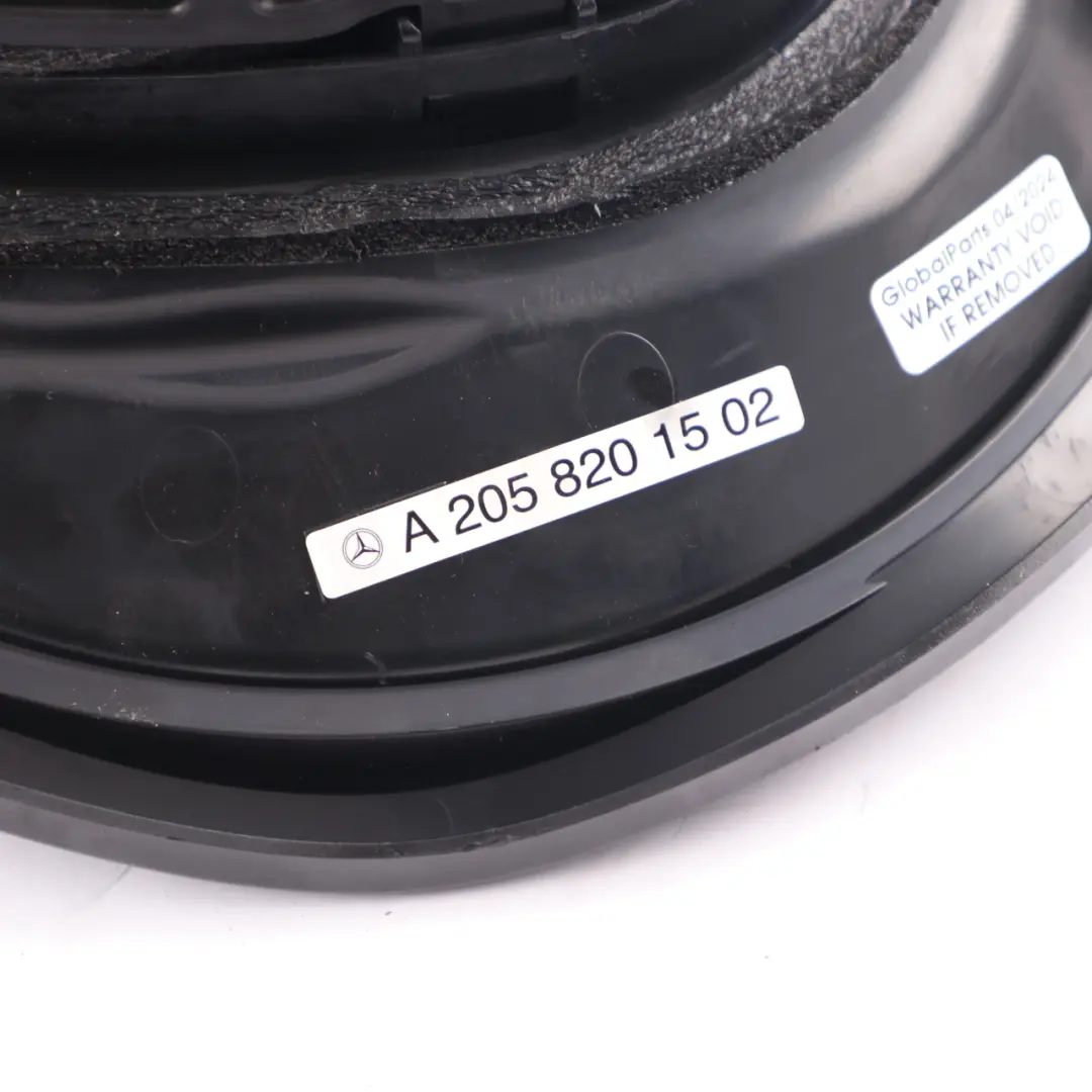 C293 Laut Sprecher Fußraum Links für Mercedes W205 W213 C238 mit Teilenummer A2058201502 Mercedes W205 W213 C238 C293 Laut Sprecher Fußraum Links - SKU A2058201502 - Teilenummer A2058201502