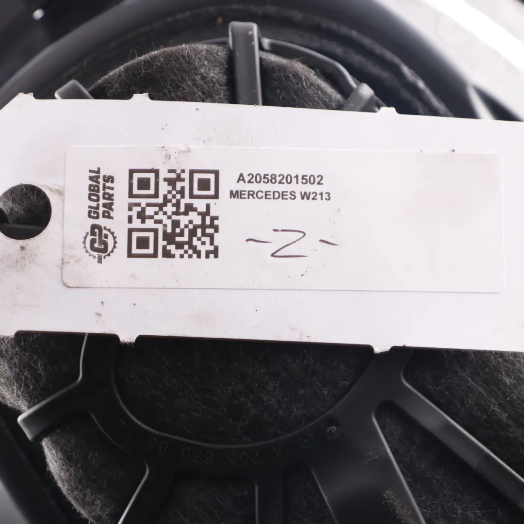  Speaker Mercedes W205 W213 C238 C293 Legroom Passenger Side Speaker - SKU A2058201502 - Part number A2058201502