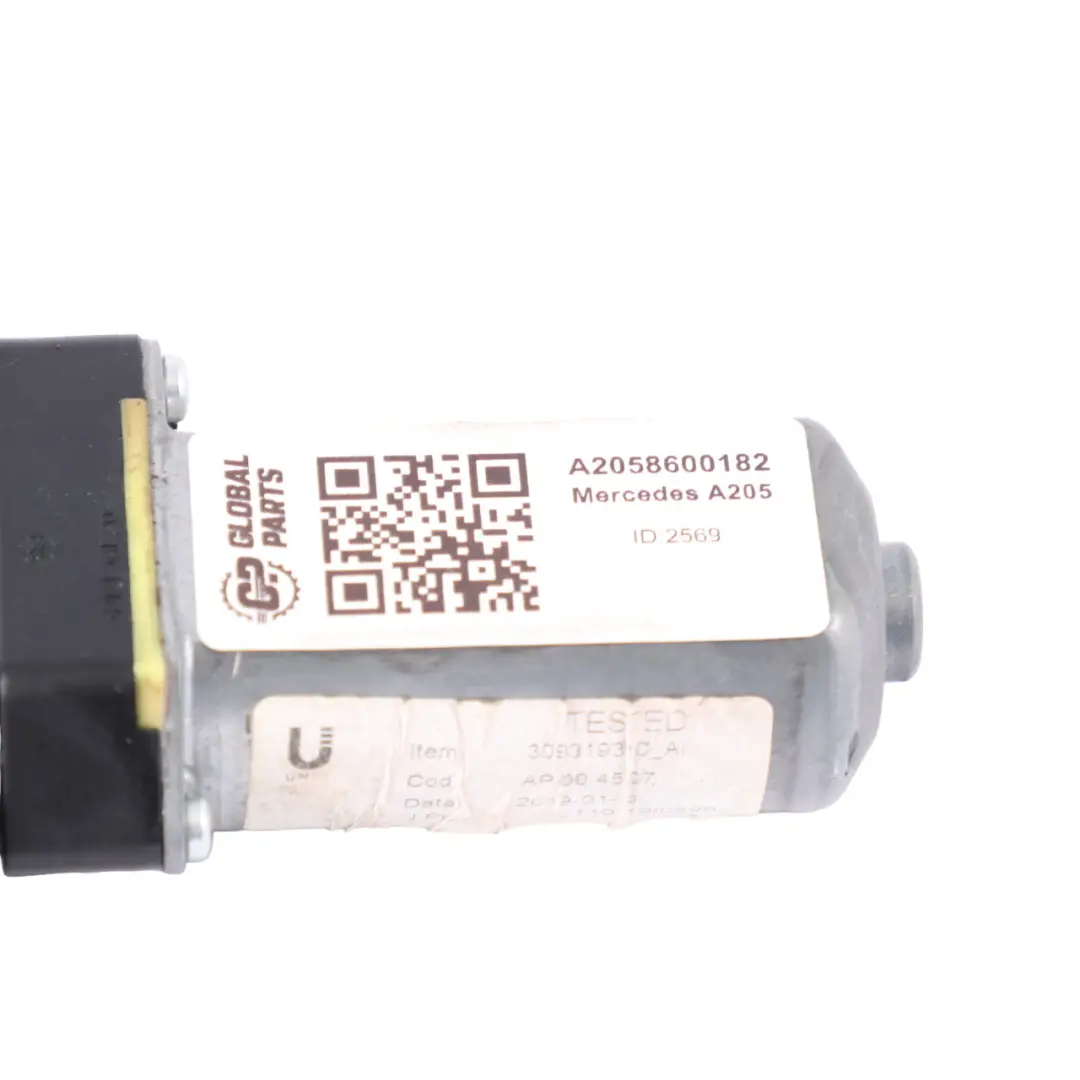 Feeder Motor Mercedes A205 Front Seat Belt Left N/S Sender Motor to with Part number A2058600182 Feeder Motor Mercedes A205 Front Seat Belt Left N/S Sender Motor - SKU A2058600182 - Part number A2058600182