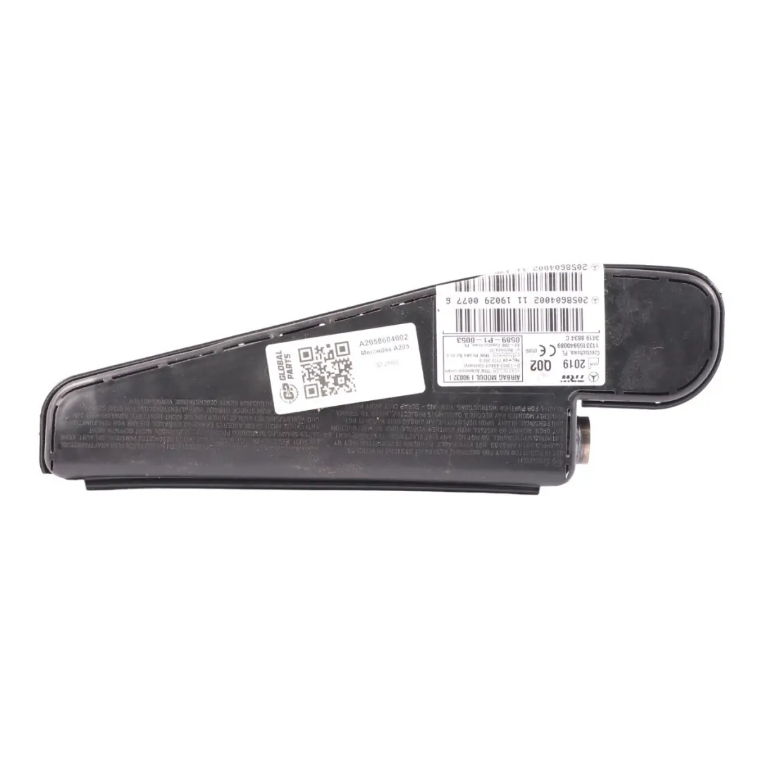 Poduszka Powietrza Przedniego Fotela Prawa do Mercedes A205 o numerze A2058604002 Mercedes A205 Poduszka Powietrza Przedniego Fotela Prawa - SKU A2058604002 - Numer Części A2058604002
