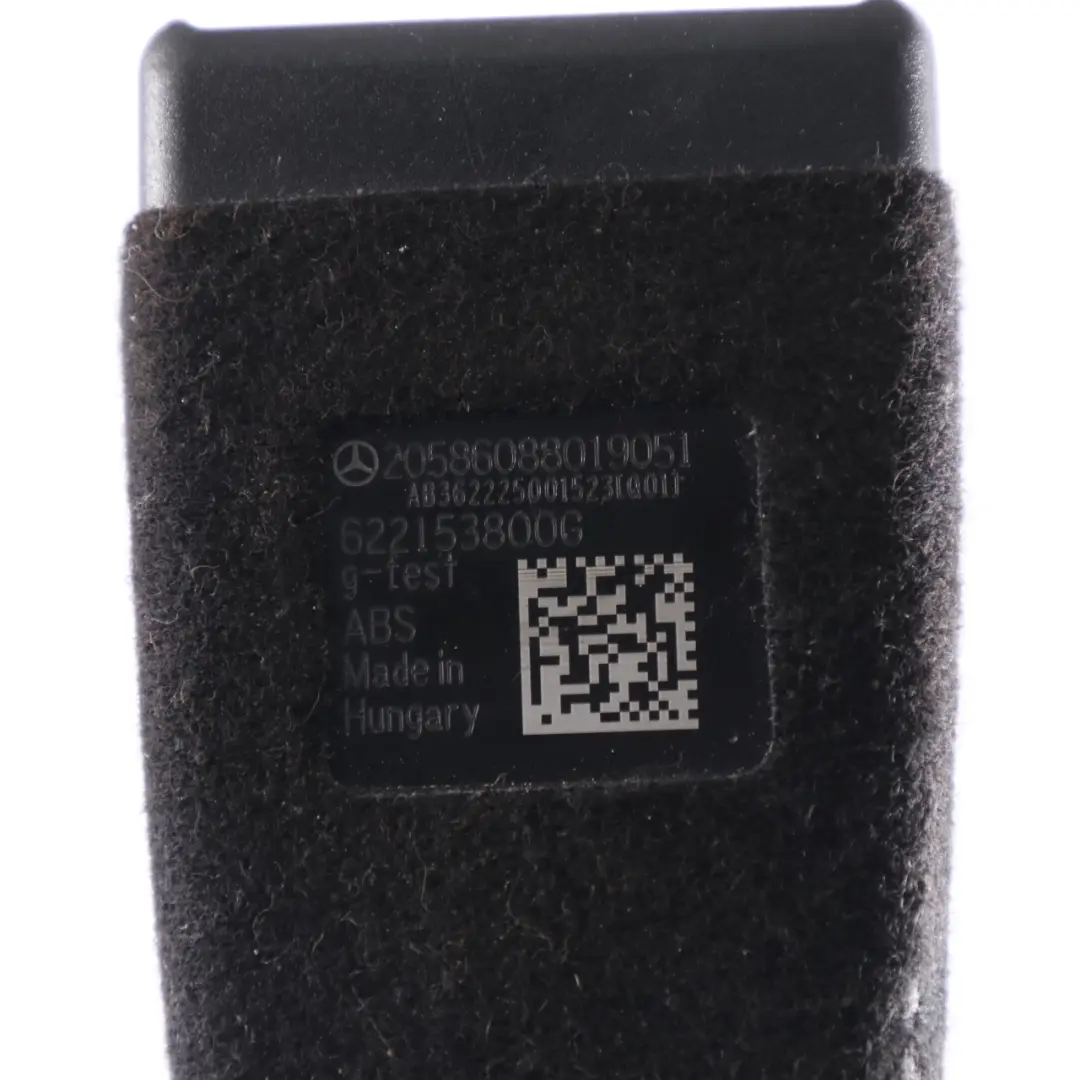  Fibbia cintura sicurezza Mercedes W205 C253 posteriore sinistra - SKU A2058608801 - Numero di parte A2058608801
