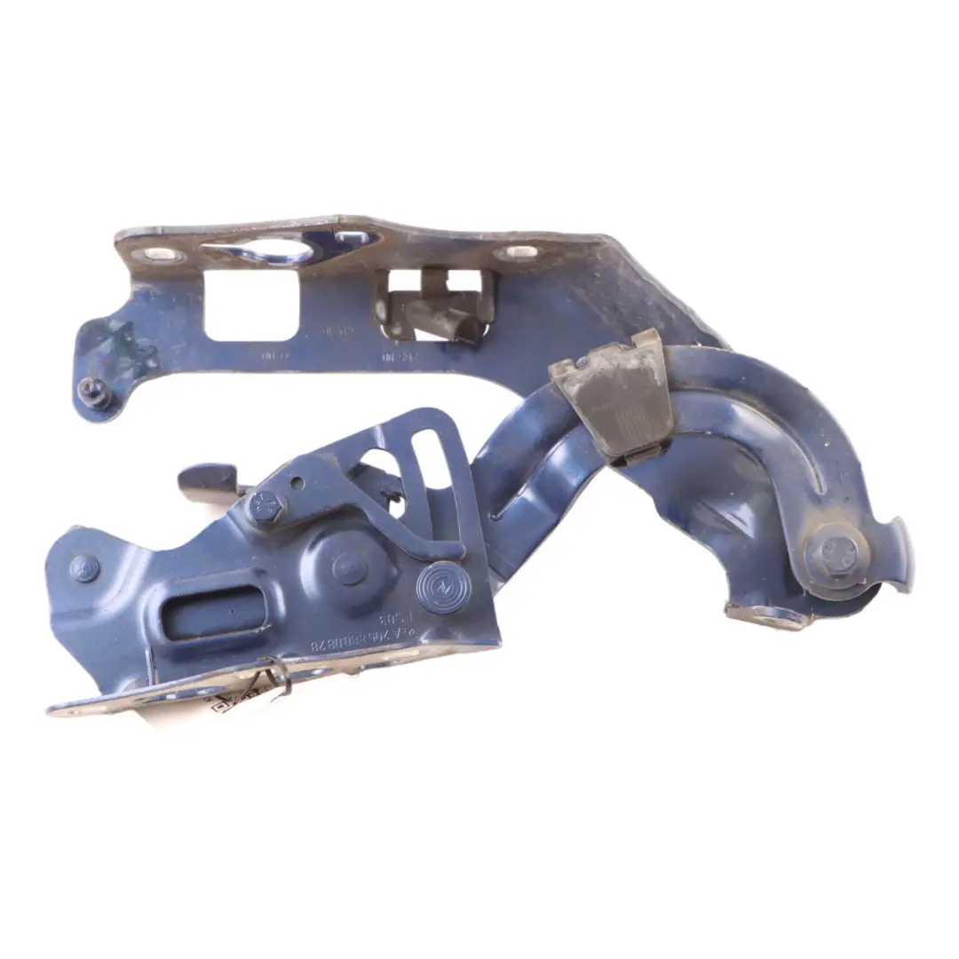 Hood Cover Hinge Left N/S Brilliant Blue- 896 to Mercedes W205 Engine with Part number A2058800828 Mercedes W205 Engine Hood Cover Hinge Left N/S Brilliant Blue- 896 - SKU A2058800828-BRB - Part number A2058800828