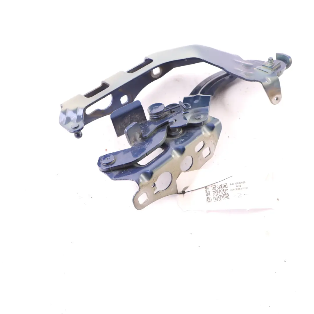 Engine Hood Hinge Mercedes W205 Right O/S Brilliant Blue- 896 - SKU A2058800928-BRB - Part number A2058800928