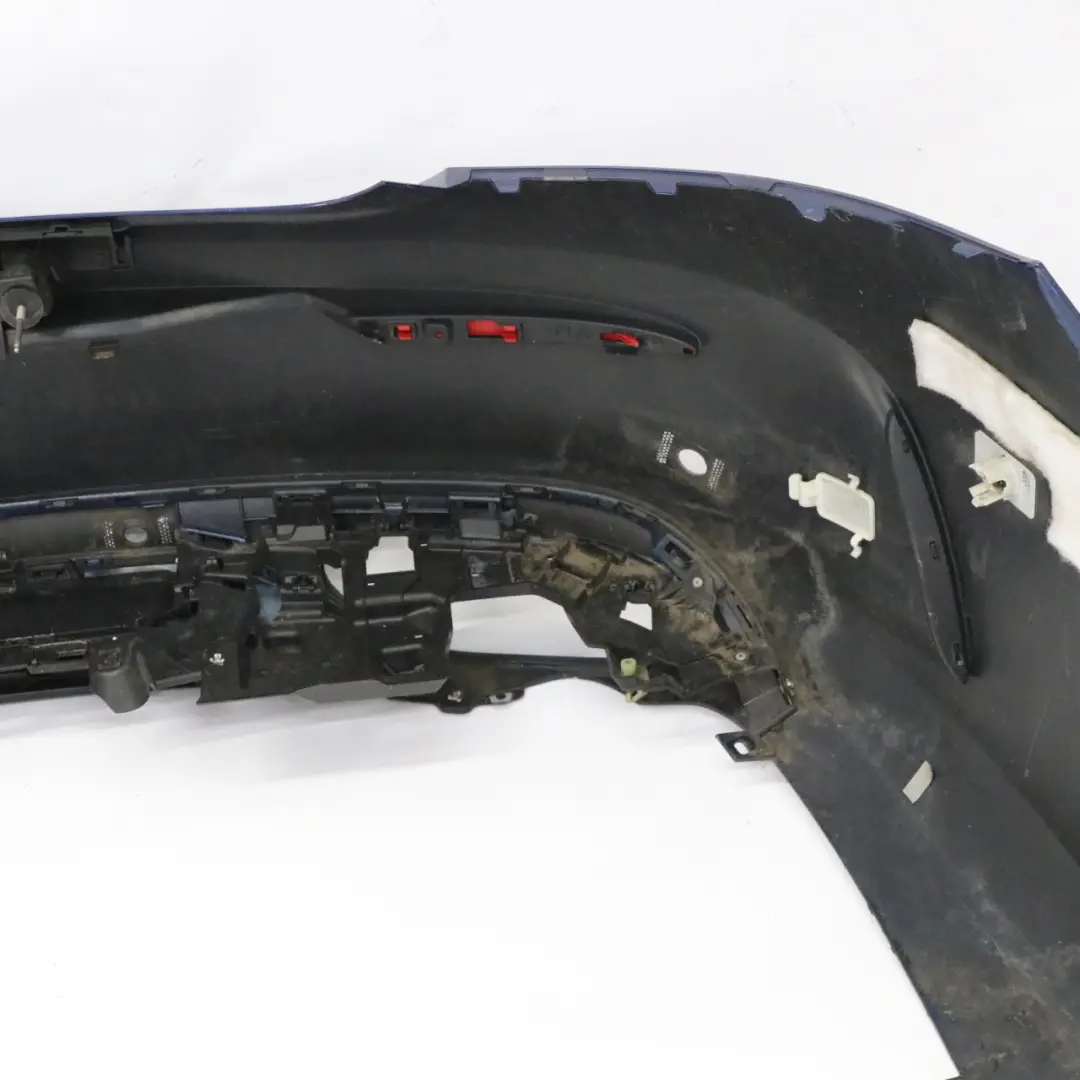 Mercedes C205 Bumper Rear Trim Panel Covering AMG Brilliant Blue Metallic - 896 - SKU A2058808803-BRB - Part number A2058808803