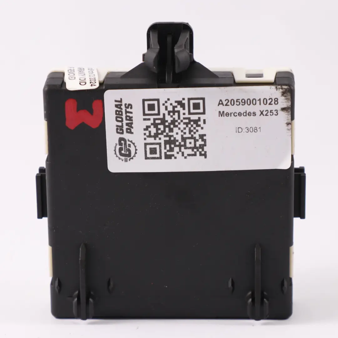 Türmodul Mercedes GLC X253 Hintere Tür Rechts Steuermodul für mit Teilenummer A2059001028 Türmodul Mercedes GLC X253 Hintere Tür Rechts Steuermodul - SKU A2059001028 - Teilenummer A2059001028
