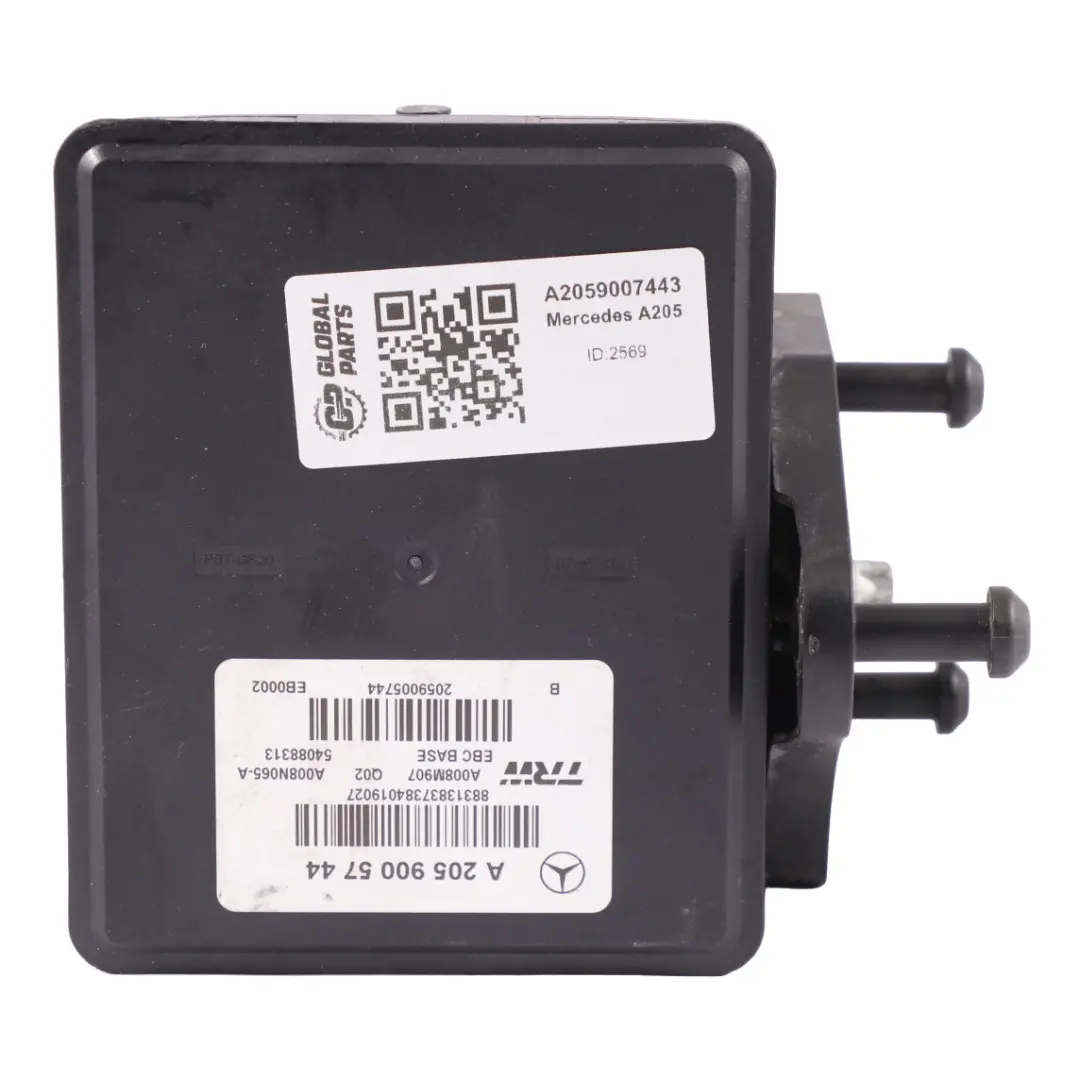 Bomba ABS Mercedes A205 Módulo de Bomba de Freno Hidráulico A2059005744 para con número de pieza A2059004549 Bomba ABS Mercedes A205 Módulo de Bomba de Freno Hidráulico A2059005744 - SKU A2059007443 - Número de pieza A2059004549