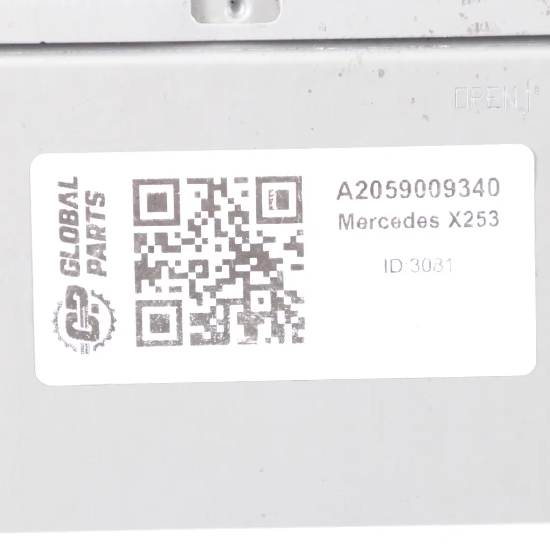 Head Unit Mercedes GLC X253 Radio Navigation Media Tel Control Unit  - SKU A2059009340 - Part number A2059009340
