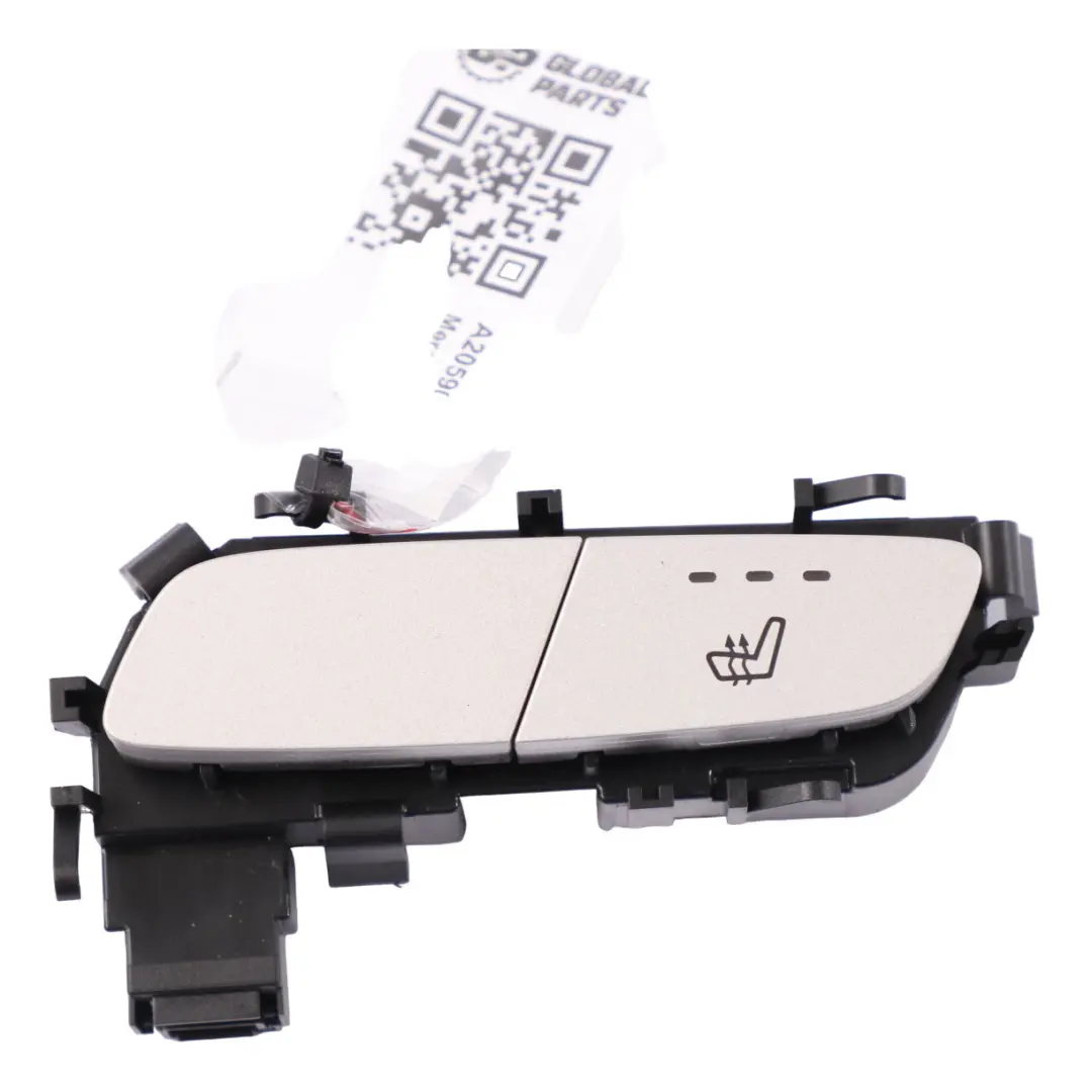 Interruptor de calefacción asiento interior delantero derecho para Mercedes C205 C253 con número de pieza A2059053620 Mercedes C205 C253 Interruptor de calefacción asiento interior delantero derecho - SKU A2059053620 - Número de pieza A2059053620