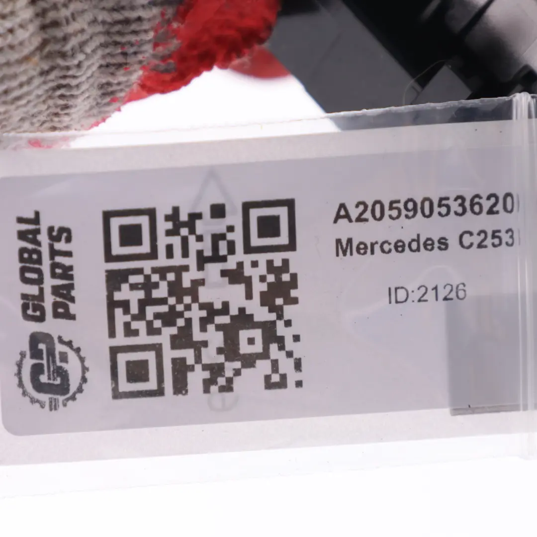 Interruptor de calefacción asiento interior delantero derecho para Mercedes C205 C253 con número de pieza A2059053620 Mercedes C205 C253 Interruptor de calefacción asiento interior delantero derecho - SKU A2059053620 - Número de pieza A2059053620
