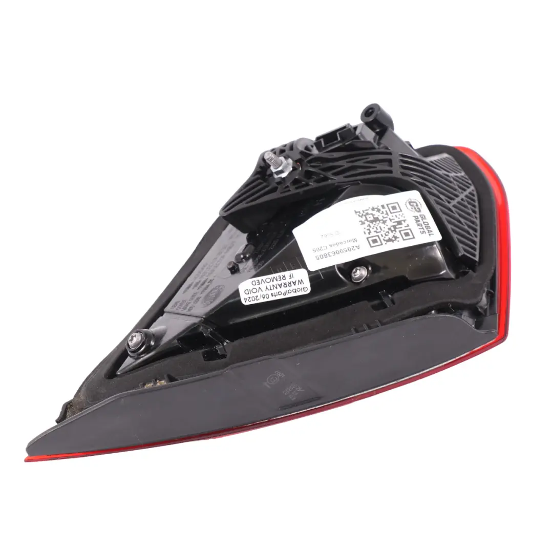 Lamp Trunk Boot Tailgate Inner Light Right O/S to Mercedes C205 Rear with Part number A2059063805 Mercedes C205 Rear Lamp Trunk Boot Tailgate Inner Light Right O/S - SKU A2059063805 - Part number A2059063805
