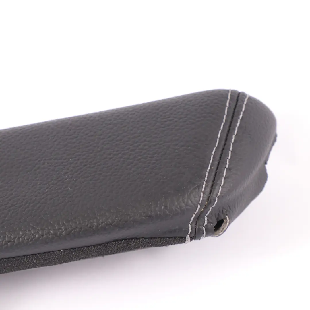 Trim Front Left N/S Head Panel Cover Imitation Leather Black to Mercedes A205 Seat with Part number A2059203702 Mercedes A205 Seat Trim Front Left N/S Head Panel Cover Imitation Leather Black - SKU A2059203702 - Part number A2059203702