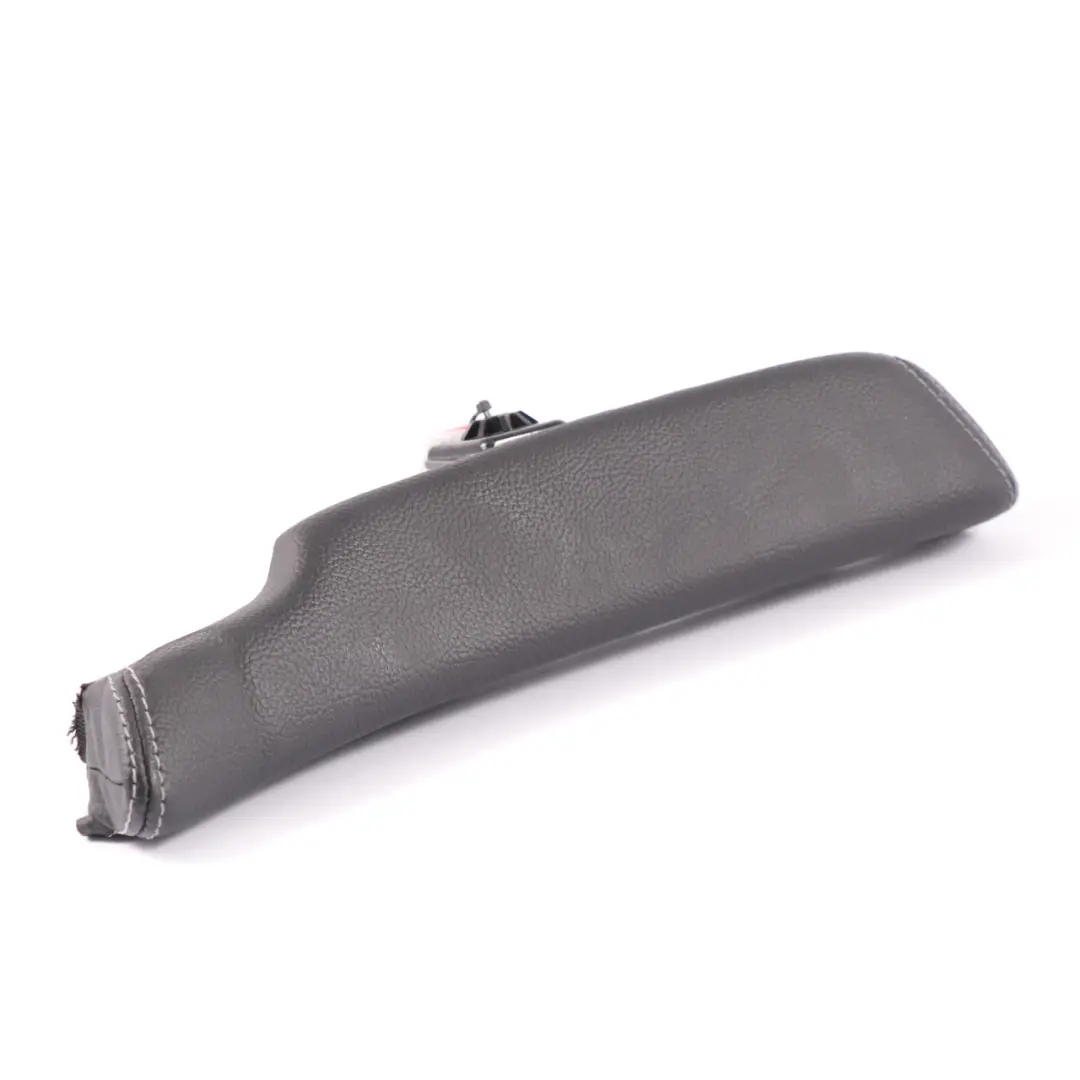 Trim Front Right O/S Head Panel Cover Imitation Leather Black to Mercedes A205 Seat with Part number A2059203802 Mercedes A205 Seat Trim Front Right O/S Head Panel Cover Imitation Leather Black - SKU A2059203802 - Part number A2059203802