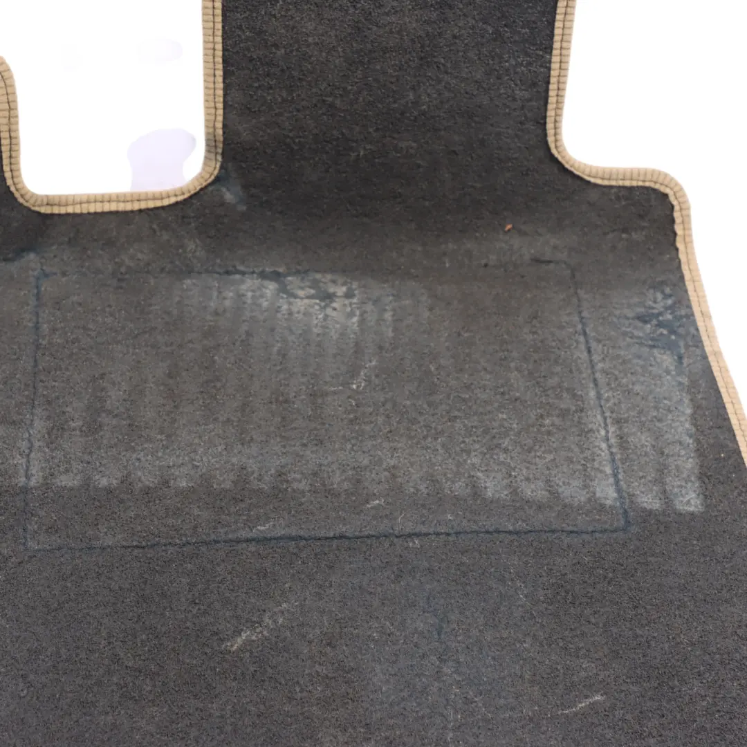 Floor Mats Interior Front Rear Cover Black Beige Border Set to Mercedes C204 C207 with Part number A2076806448 Mercedes C204 C207 Floor Mats Interior Front Rear Cover Black Beige Border Set - SKU A2076806448 - Part number A2076806448