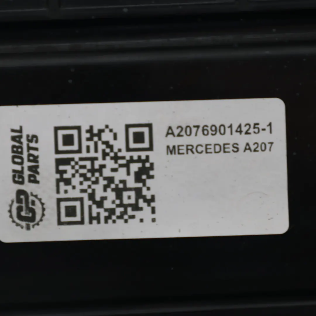 Mercedes W204 A207 Trim Lateral Panel Cover Rear Right O/S Black - SKU A2076901425-1 - Part number A2076901425