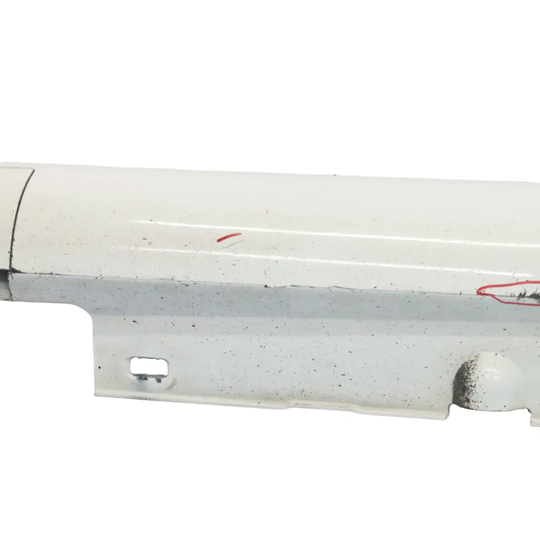 Gonna laterale copri soglia porta sinistra Polar Silver 761 per Mercedes A207 Cabrio con numero di parte A2076980954 Mercedes A207 Cabrio Gonna laterale copri soglia porta sinistra Polar Silver 761 - SKU A2076980954-POL - Numero di parte A2076980954