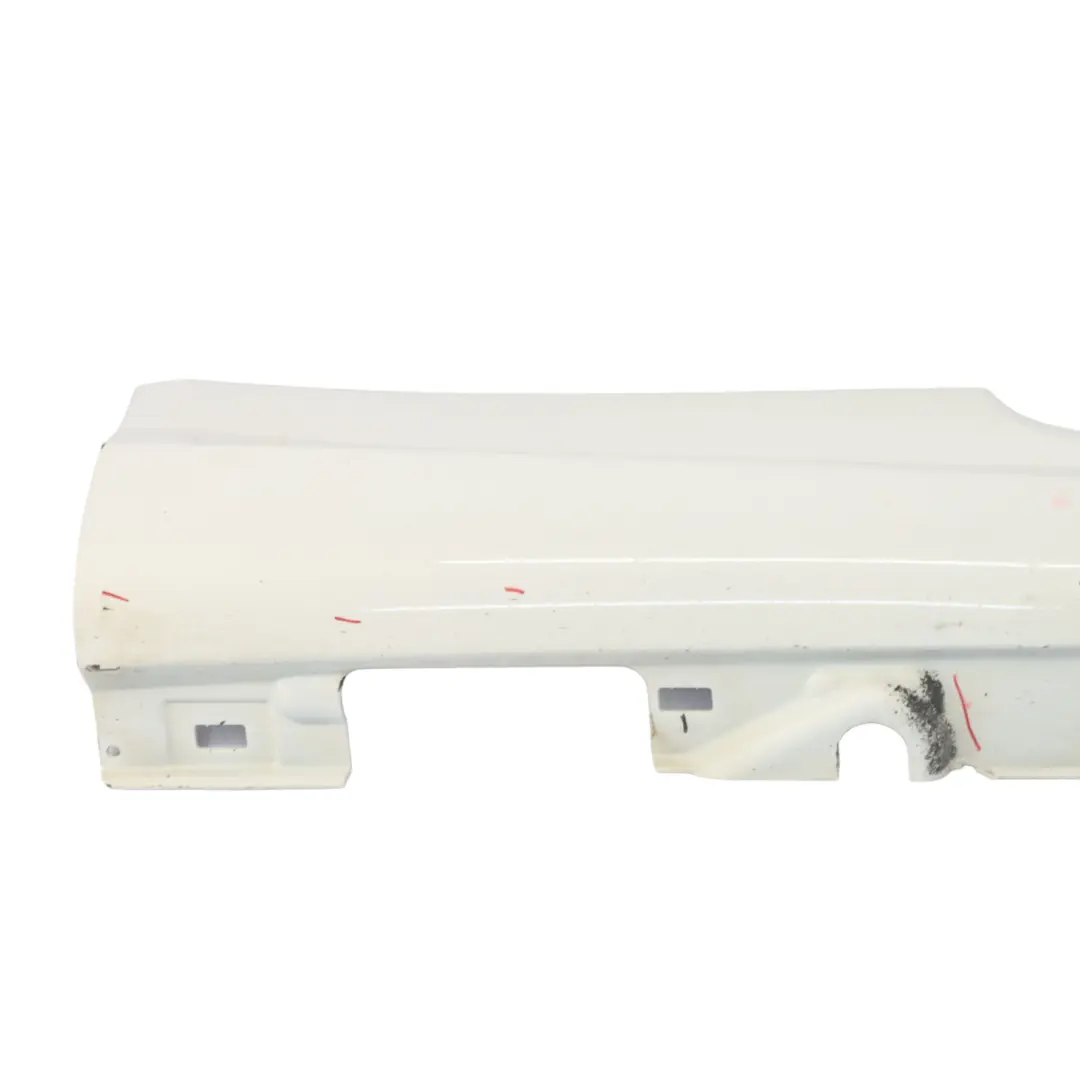 Side Skirt Door Sill Cover Right O/S Polar White - 149 to Mercedes A207 Cabrio with Part number A2076981054 Mercedes A207 Cabrio Side Skirt Door Sill Cover Right O/S Polar White - 149 - SKU A2076981054-POL - Part number A2076981054