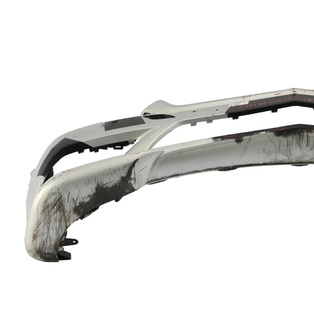 W207 Bumper Front Trim Panel AMG Covering Iridium Silver Metallic - 775 to Mercedes with Part number A2078800447 Mercedes W207 Bumper Front Trim Panel AMG Covering Iridium Silver Metallic - 775 - SKU A2078800447-IRS1 - Part number A2078800447