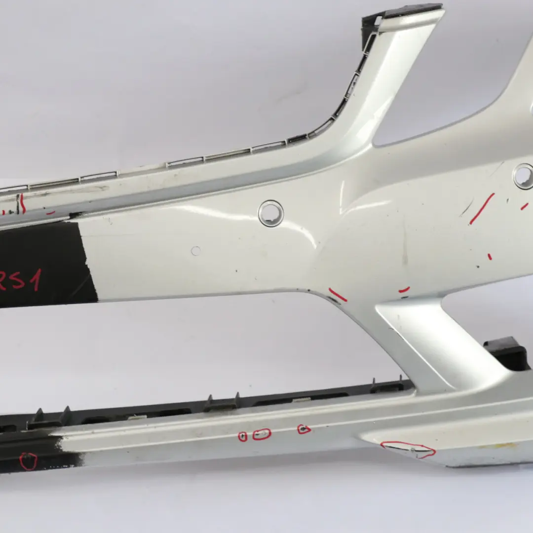 W207 Bumper Front Trim Panel AMG Covering Iridium Silver Metallic - 775 to Mercedes with Part number A2078800447 Mercedes W207 Bumper Front Trim Panel AMG Covering Iridium Silver Metallic - 775 - SKU A2078800447-IRS1 - Part number A2078800447