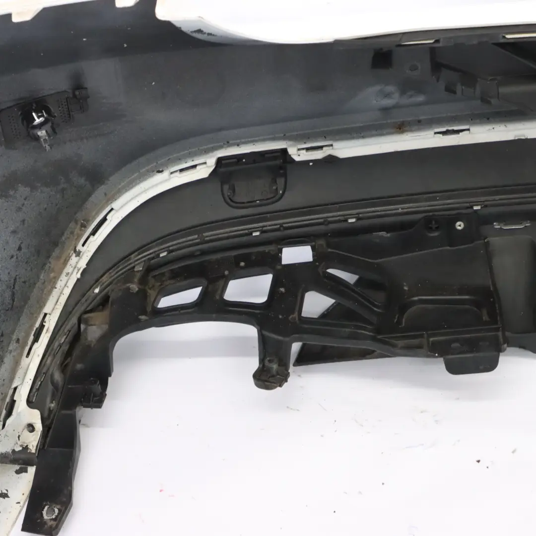 W207 Rear Bumper Trim Panel Covering AMG Calcite White - 650 to Mercedes with Part number A2078858125 Mercedes W207 Rear Bumper Trim Panel Covering AMG Calcite White - 650 - SKU A2078858125-CW - Part number A2078858125