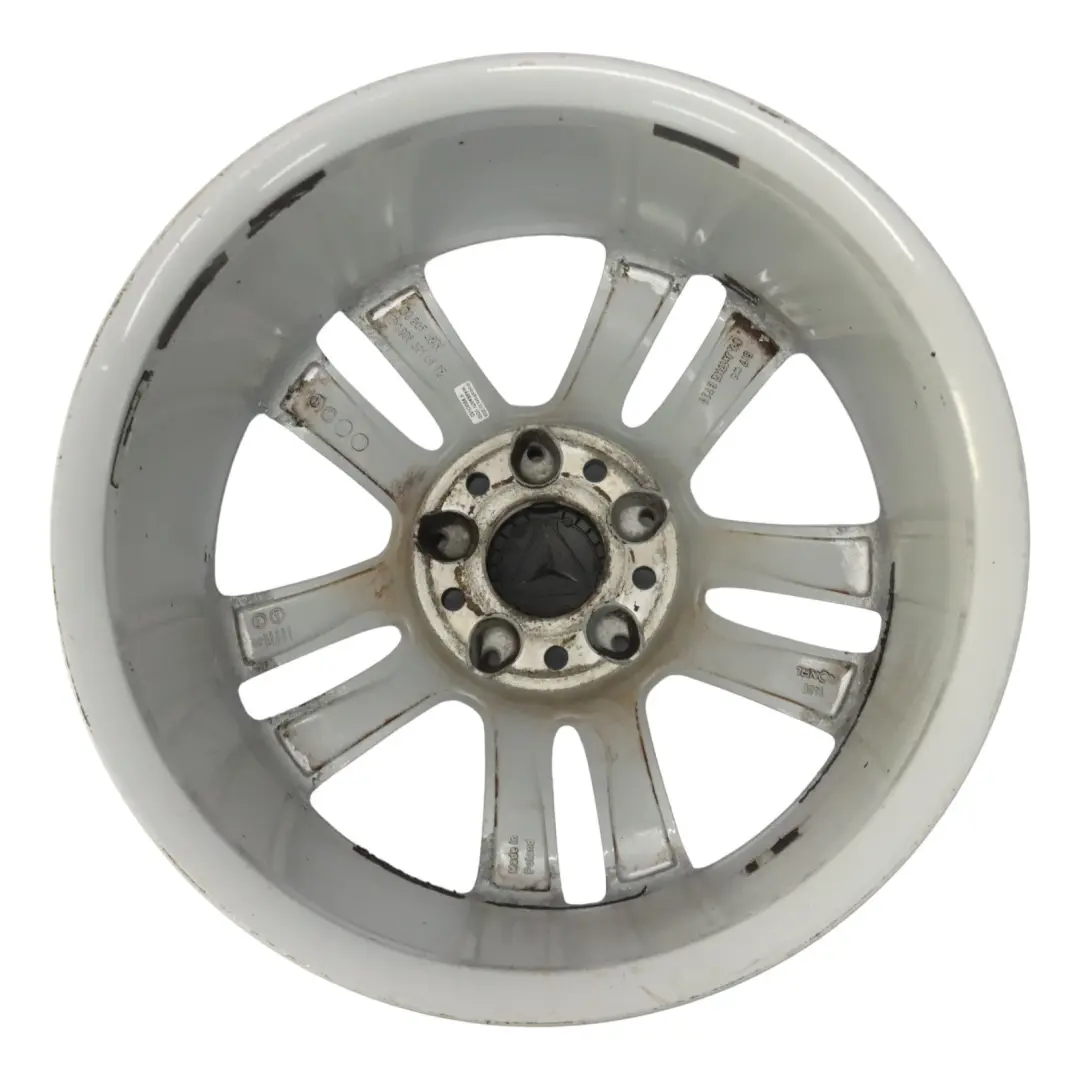 Mercedes C209 llanta de aleación plata de doble radio 17 "8.5J ET:30 - SKU A2094014302-1 - Número de pieza A2094014302