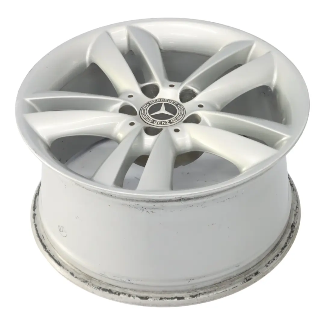 Mercedes C209 llanta de aleación plata de doble radio 17 "8.5J ET:30 - SKU A2094014302-1 - Número de pieza A2094014302