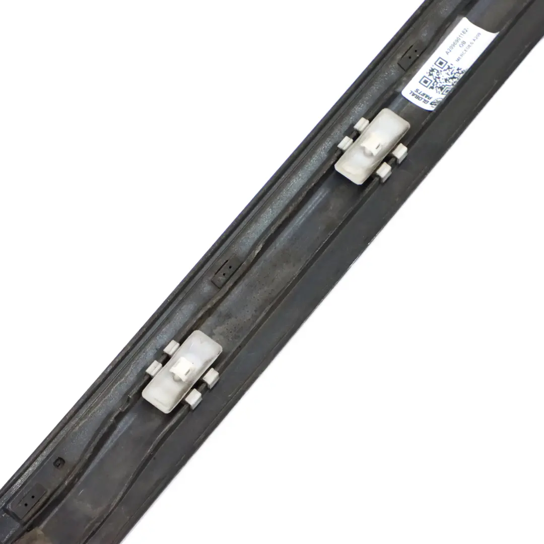 Mercedes CLK C209 Front Left N/S Moulding Trim Obsidian Black 197 - SKU A2096901182-OB - Part number A2096901182
