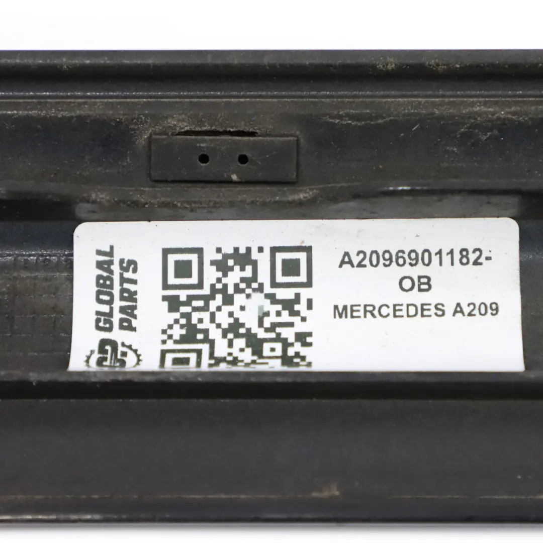 Mercedes CLK C209 Front Left N/S Moulding Trim Obsidian Black 197 - SKU A2096901182-OB - Part number A2096901182