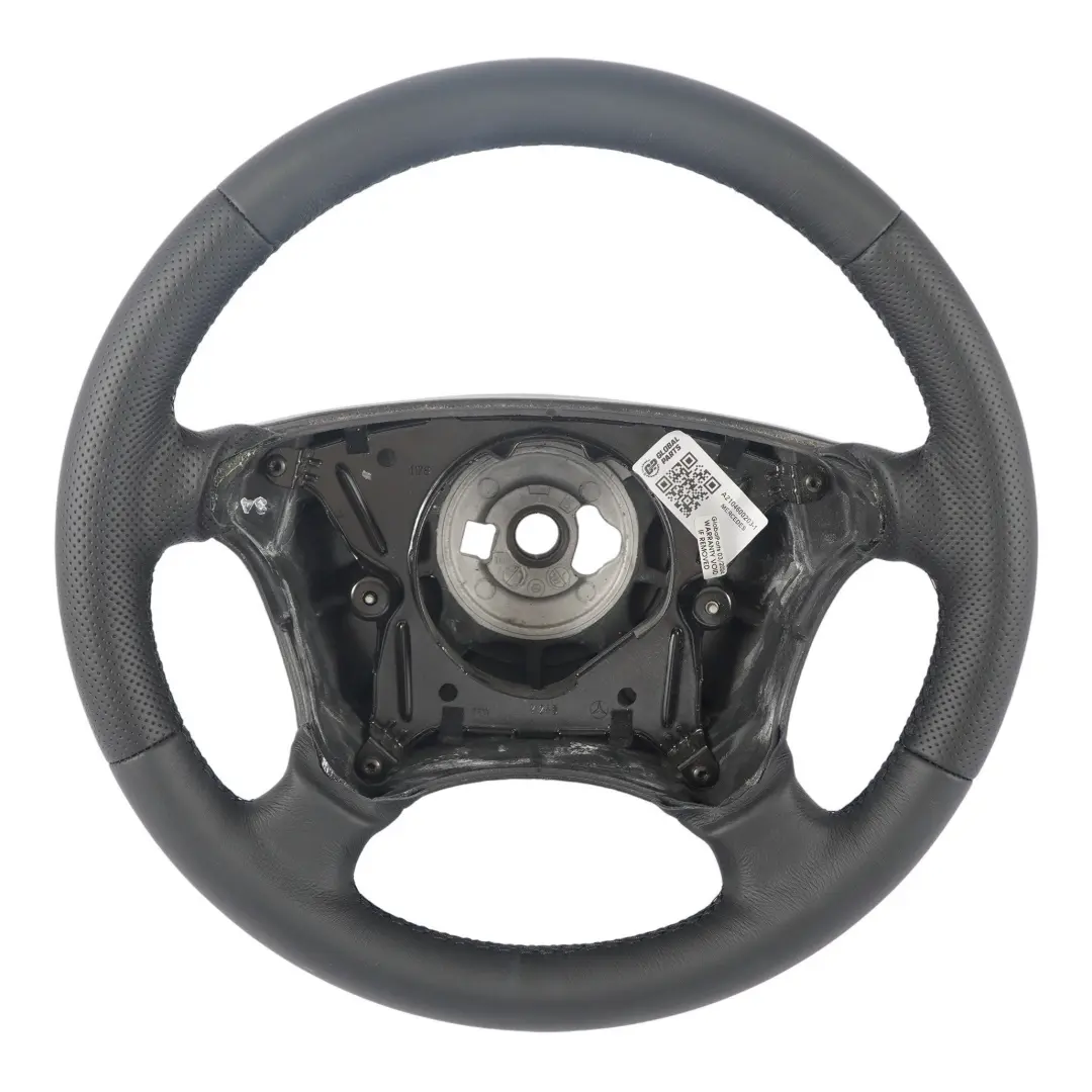 Mercedes W210 S210 CLK C208 W208 A208 NOUVEAU Volant en Cuir Noir - SKU A2104600203-1 - Numéro de pièce A2104600203