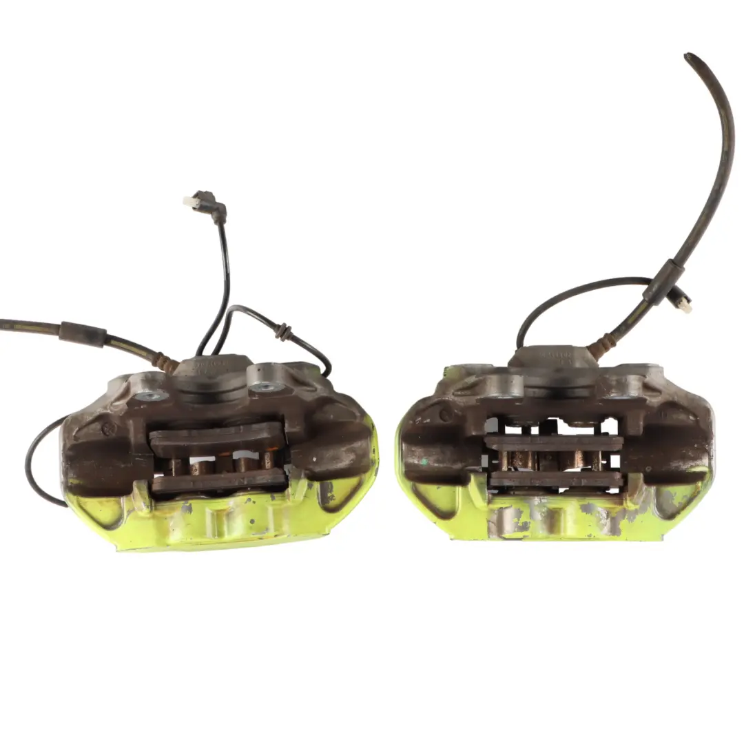 Brake Caliper Set Mercedes W212 E 63 AMG Rear Left Right Wheel Brembo Brake Set to with Part number A2124212998 Brake Caliper Set Mercedes W212 E 63 AMG Rear Left Right Wheel Brembo Brake Set - SKU A2124212998-2 - Part number A2124212998