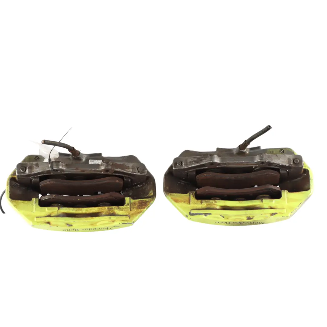 Brake Caliper Set Mercedes W212 E 63 AMG Rear Left Right Wheel Brembo Brake Set to with Part number A2124212998 Brake Caliper Set Mercedes W212 E 63 AMG Rear Left Right Wheel Brembo Brake Set - SKU A2124212998-2 - Part number A2124212998