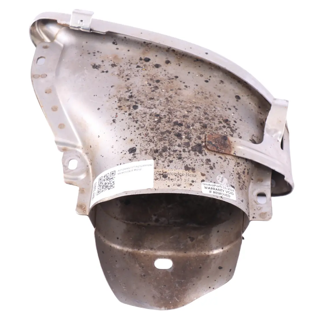Mercedes W212 Auspuff Endschalldämpfer Rohr Tipps Satz - SKU A2124902727-A2124902827 - Teilenummer A2124902727