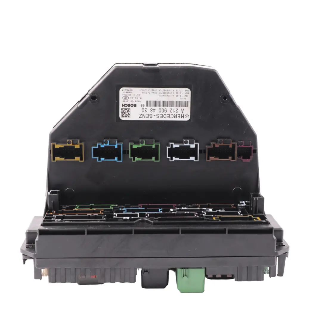 Scatola SAM Modulo unità di controllo relè per Mercedes SLK R172 W212 con numero di parte A2129004830 Mercedes SLK R172 W212 Scatola SAM Modulo unità di controllo relè - SKU A2129004830 - Numero di parte A2129004830