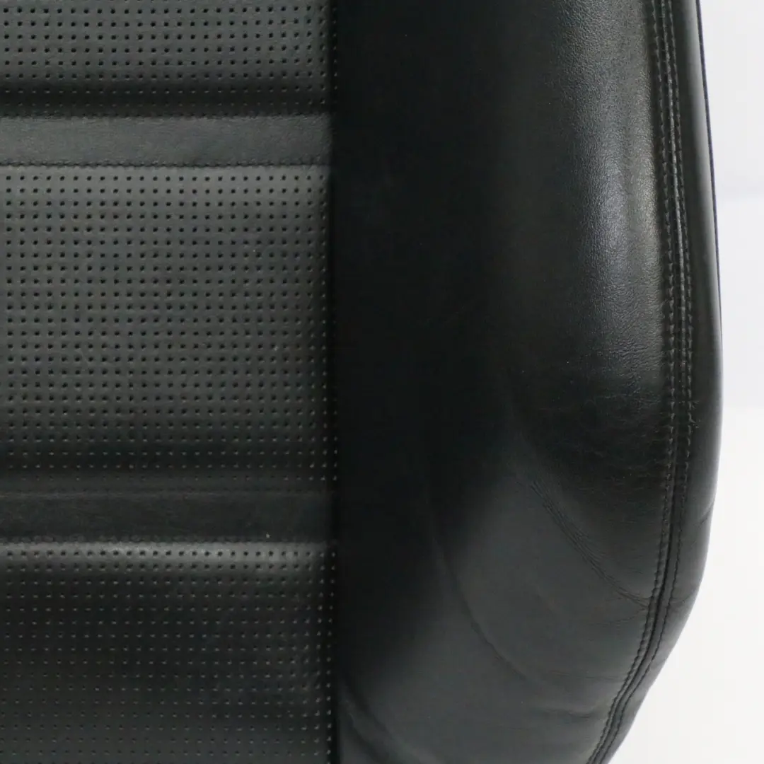 Mercedes W212 AMG Protège-dossier de siège avant gauche Cuir chauffant Noir - SKU A2129106300 - Numéro de pièce A2129106300