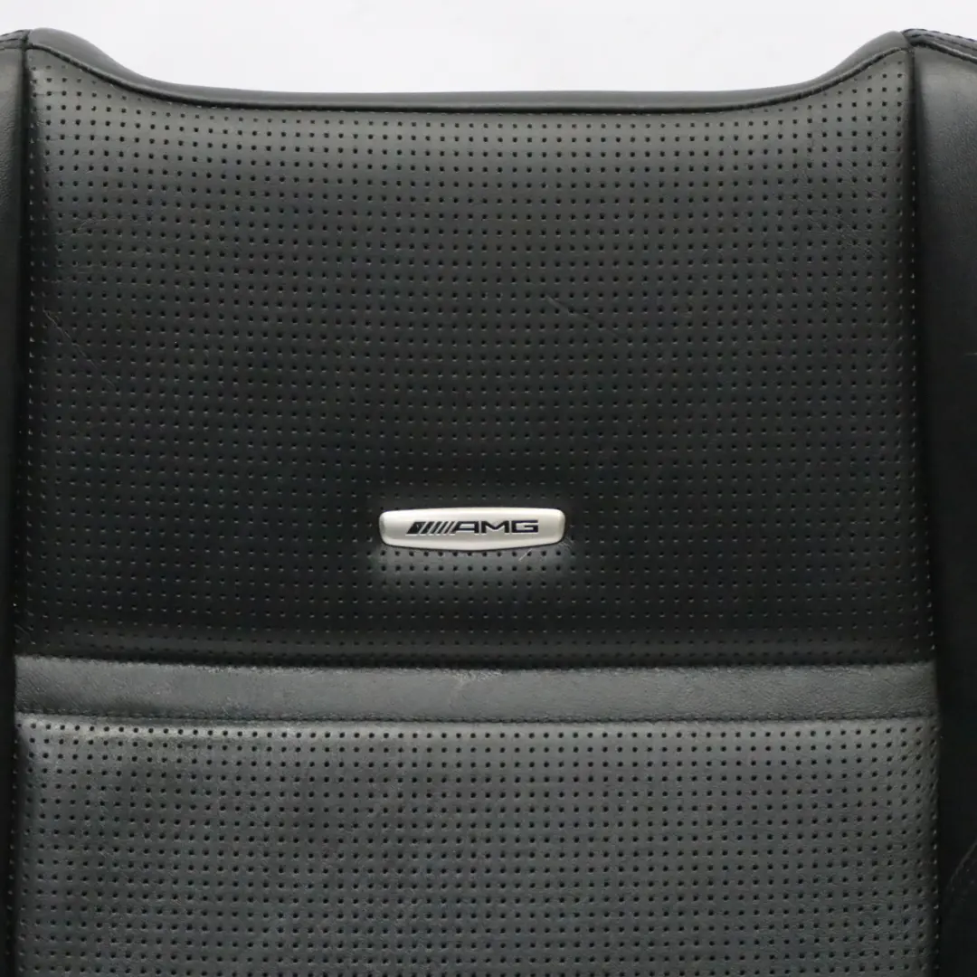 Mercedes W212 AMG Vorder sitz Lehnenbezug Links Beheizt Leder Schwarz - SKU A2129106300 - Teilenummer A2129106300