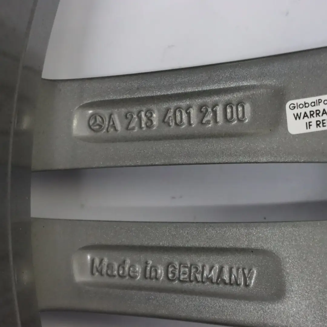 Alloy Wheel Rim 19" ET:49 9J to Mercedes W213 C238 AMG Rear with Part number A2134012100 Mercedes W213 C238 AMG Rear Alloy Wheel Rim 19" ET:49 9J - SKU A2134012100-2 - Part number A2134012100